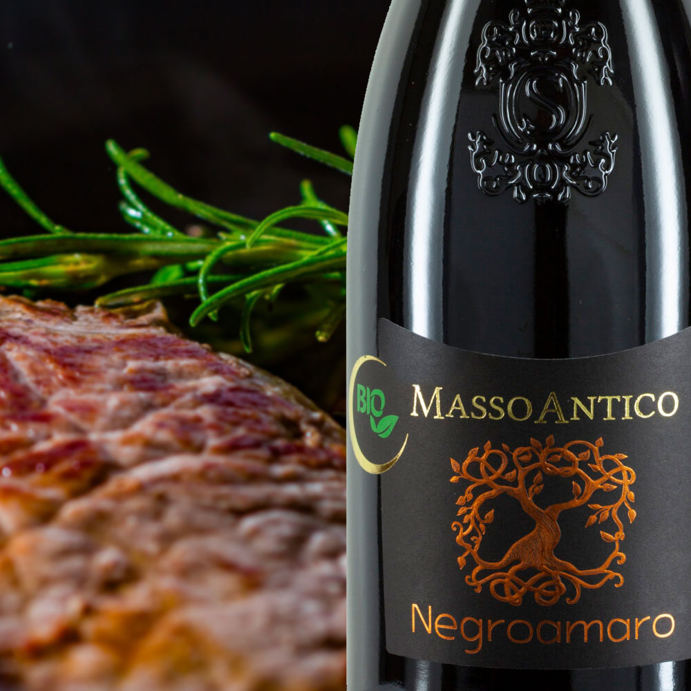 Masso Antico Negroamaro Salento, trocken, 2021, 0,75l