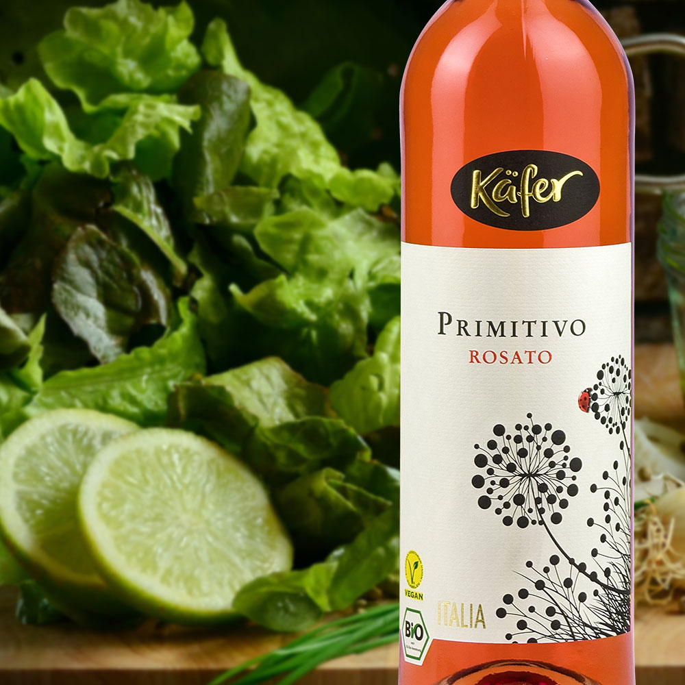 Käfer Bio Primitivo Rosato, trocken, 2022, 0,75l