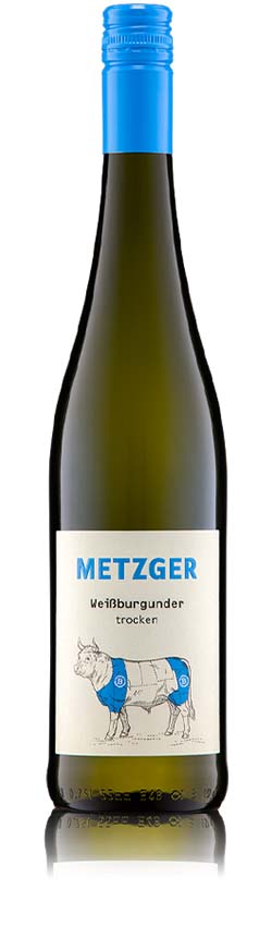 Weingut Metzger Weißburgunder, trocken, 2021, 0,75l