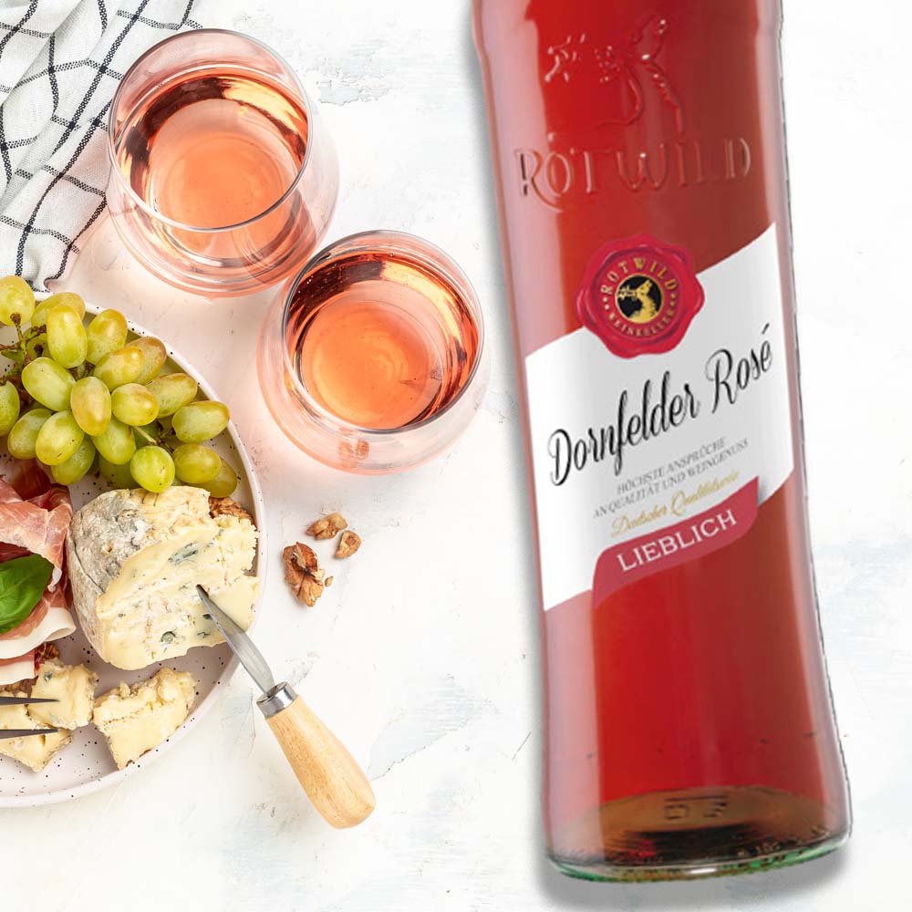 Rotwild Dornfelder Rosé QbA, lieblich, 2023, 0,75l