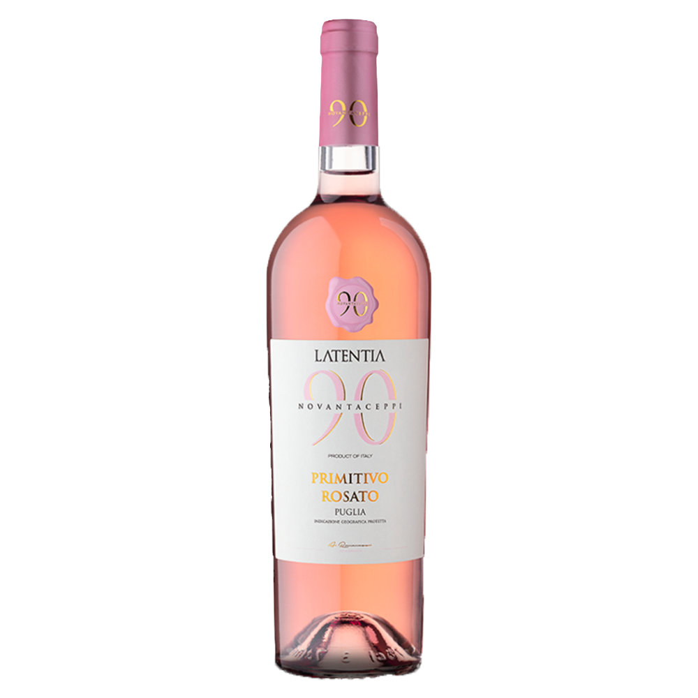 Latentia 90 Primitivo Rosato Puglia IGP, halbtrocken, 2022, 0,75l