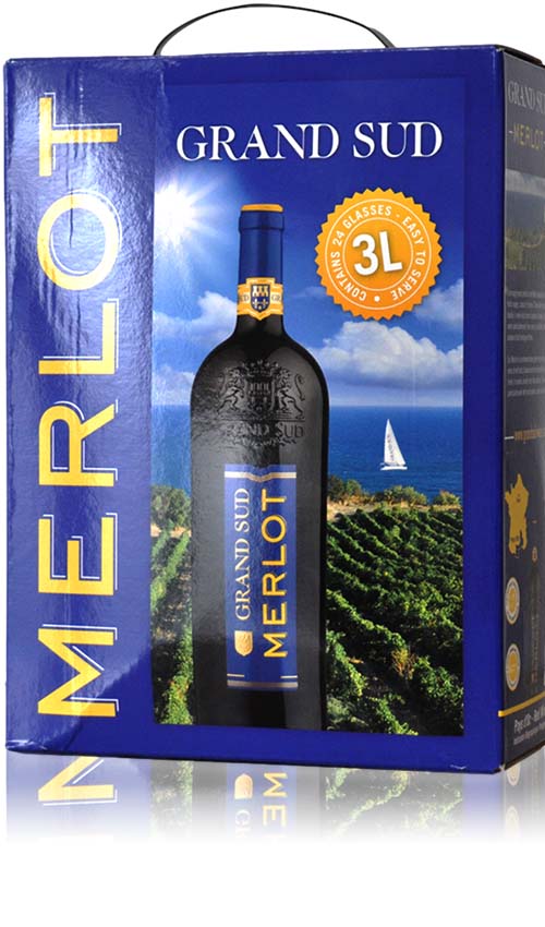 Grand Sud Merlot, trocken, 2024, Bag-in-Box, 3,0l