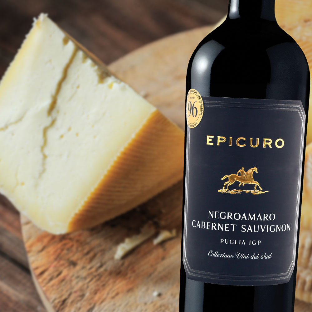 Epicuro Negroamaro Cabernet Sauvignon, halbtrocken, 2022, 0,75l