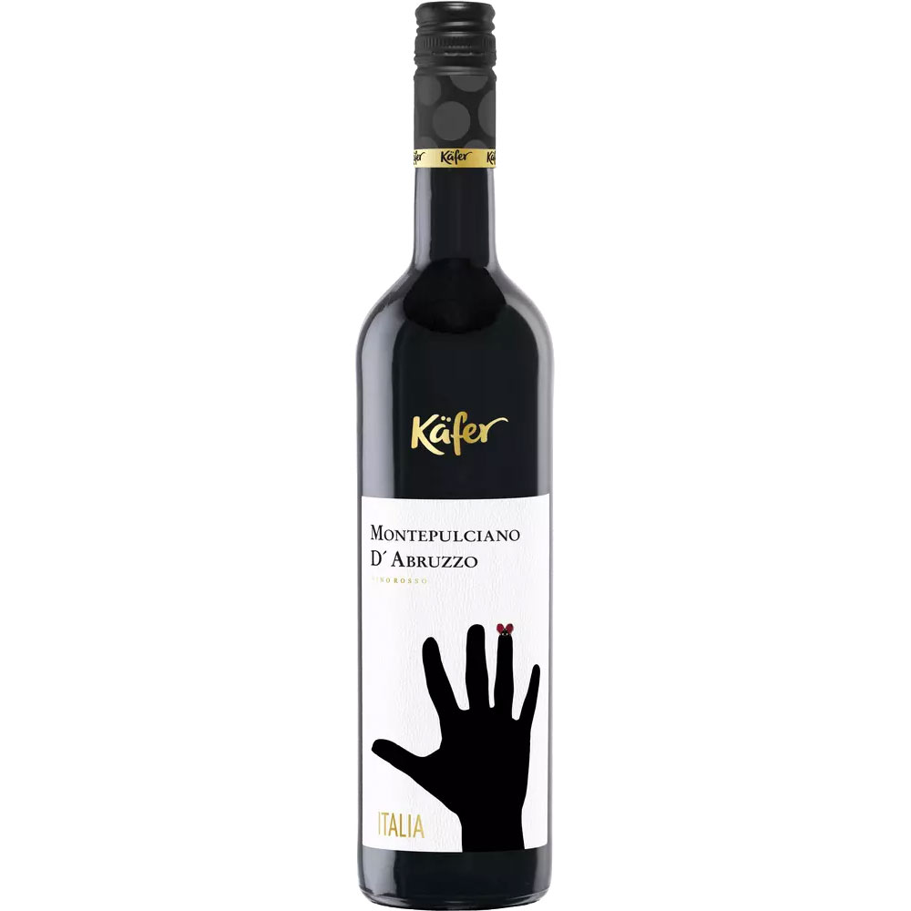 Käfer Italien Probierpaket (6 x 0,75l) + VINOX Winecards