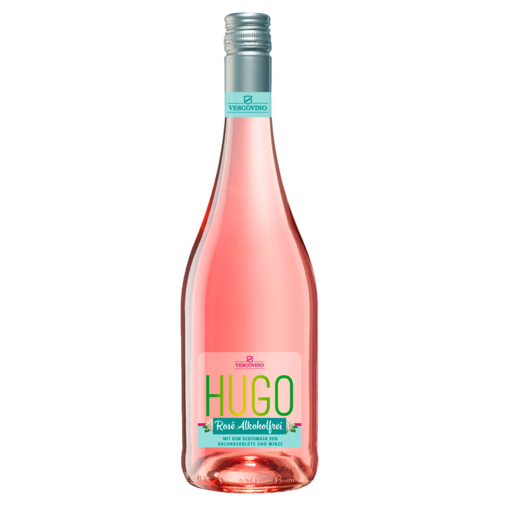 Vescovino Hugo Rosé, alkoholfrei, 0,75l