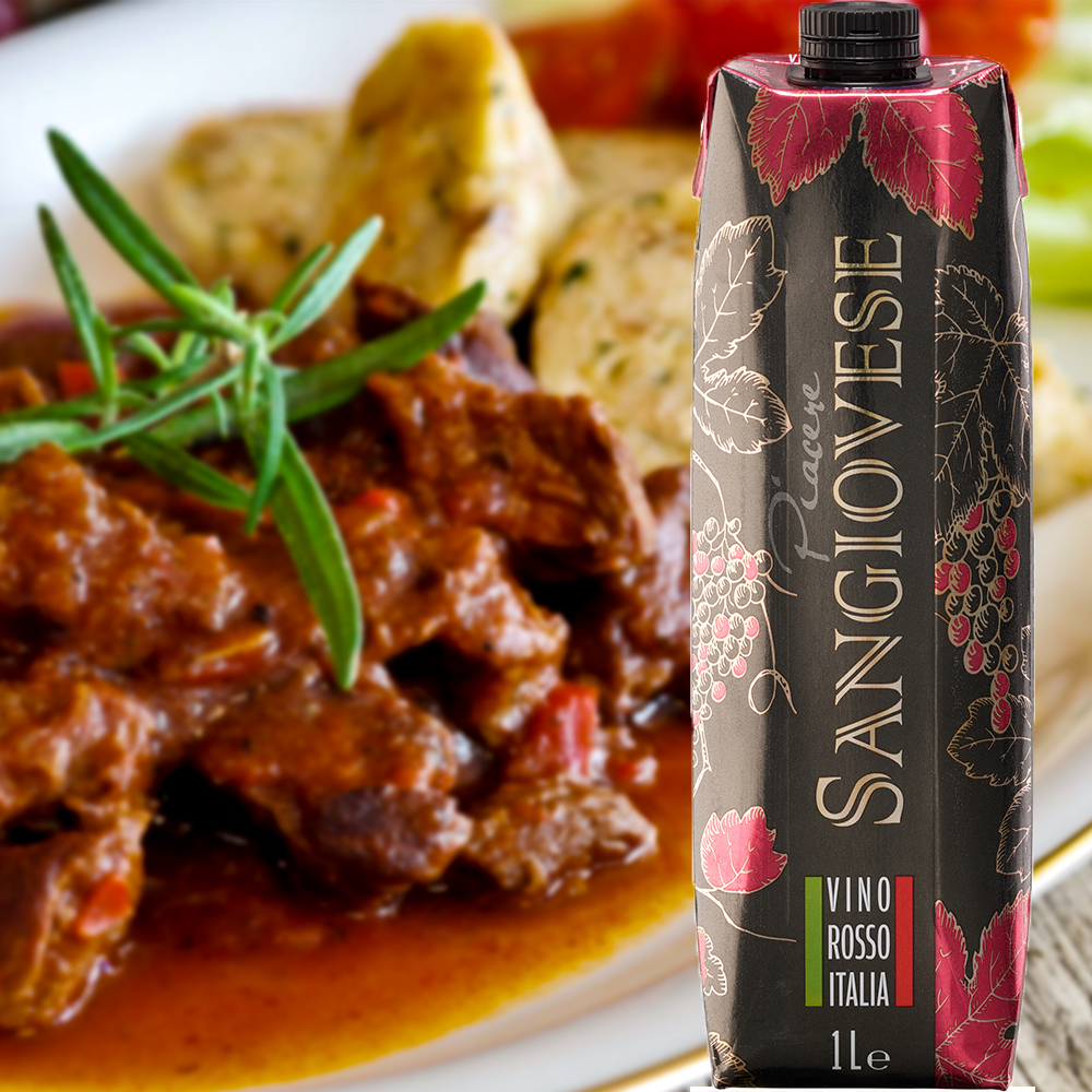 Piacere Sangiovese Rosso Italia, trocken, 1,0l