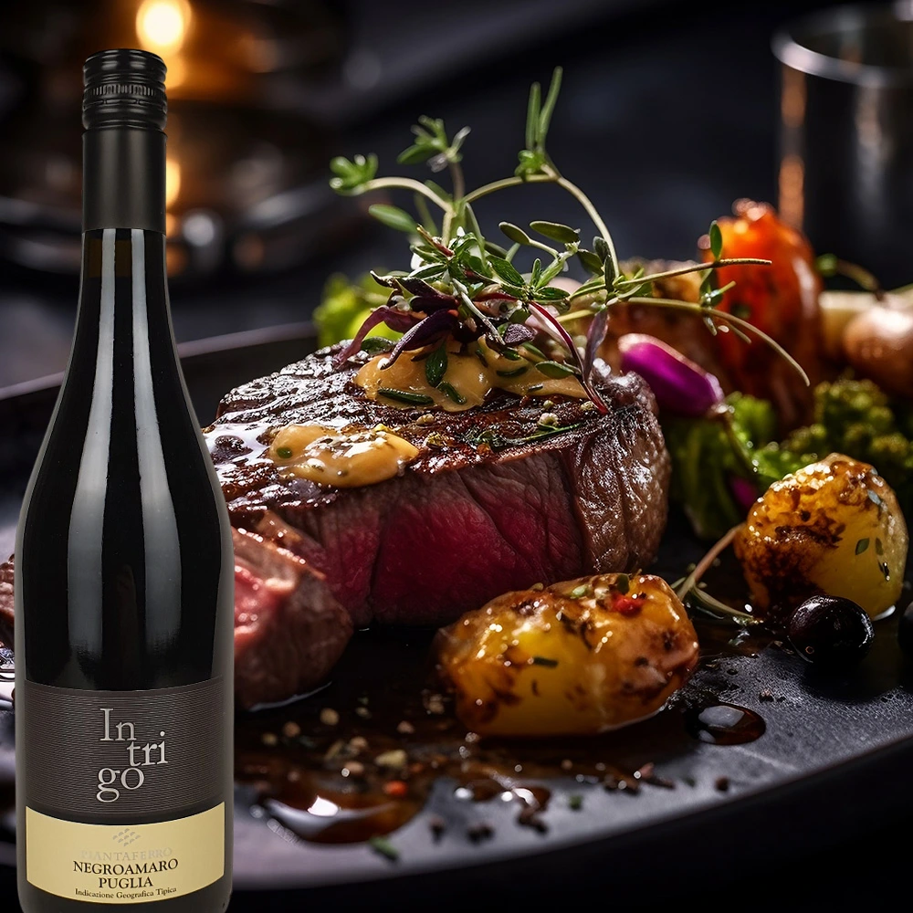 Intrigo Negroamaro Puglia, trocken, 2024, 0,75l