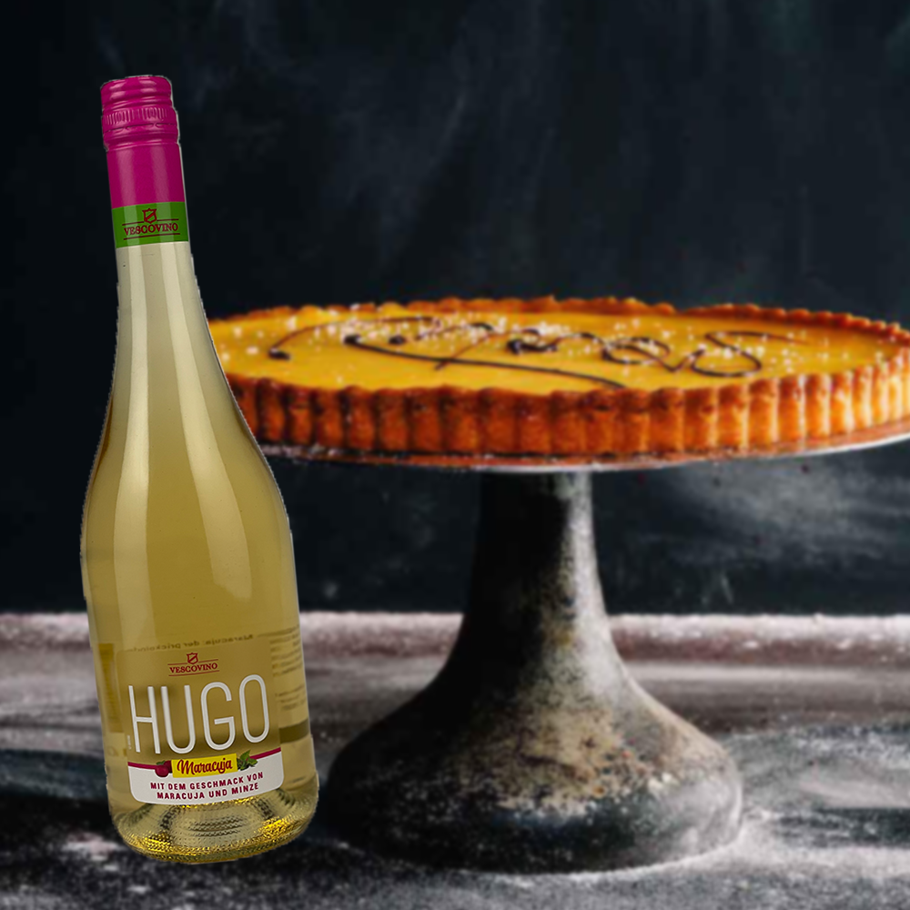 Vescovino Hugo Maracuja, fruchtig, 0,75l