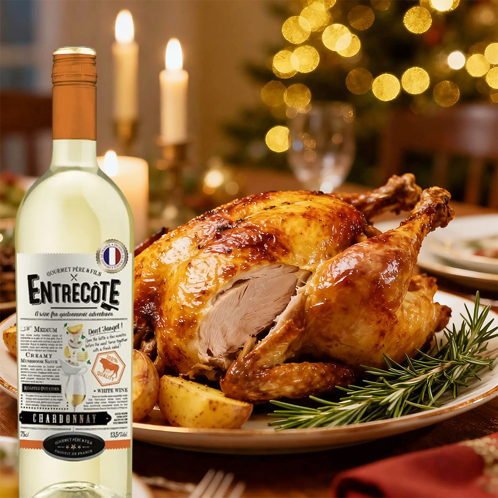 Entrecôte Chardonnay, trocken, 2024, 0,75l