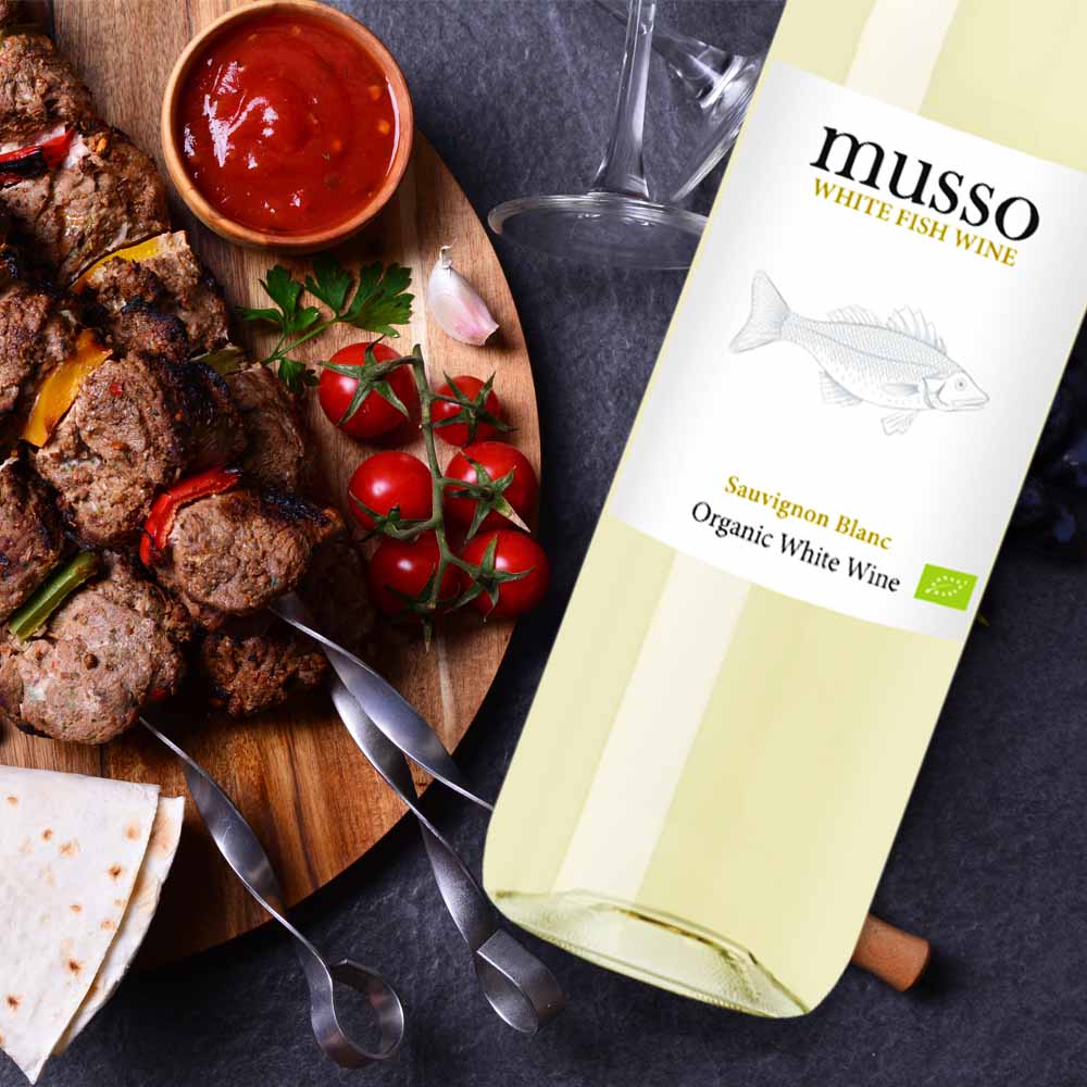 Musso Sauvignon Blanc Bio-Weißwein, trocken, 2022, 0,75l