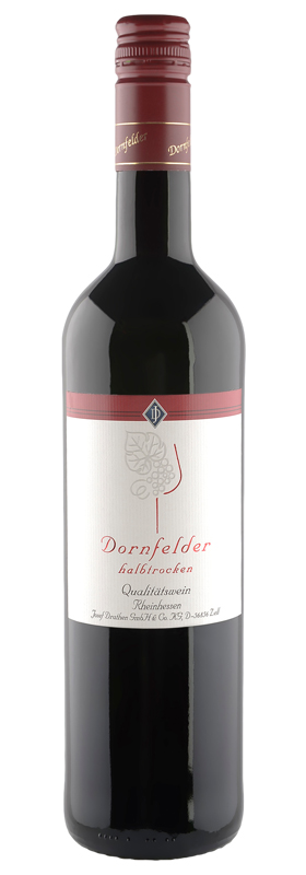 Josef Drathen Dornfelder Qualitätswein Rheinhessen, halbtrocken, 2021, 0,75 l