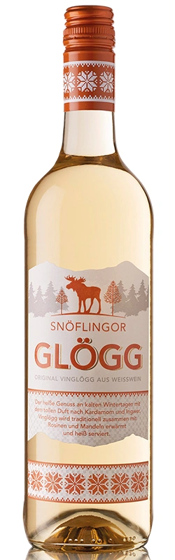 Snöflingor Glögg Vinglögg Weiß, 0,75l