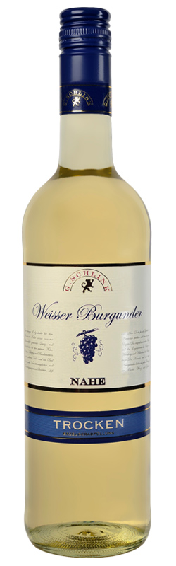 G.Schlink Weisser Burgunder QbA, trocken, 2021, 0,75l