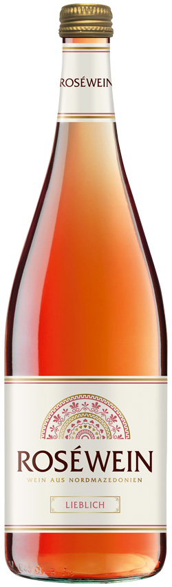 Nordmazedonien Rosé, lieblich, 2021, 1,0l