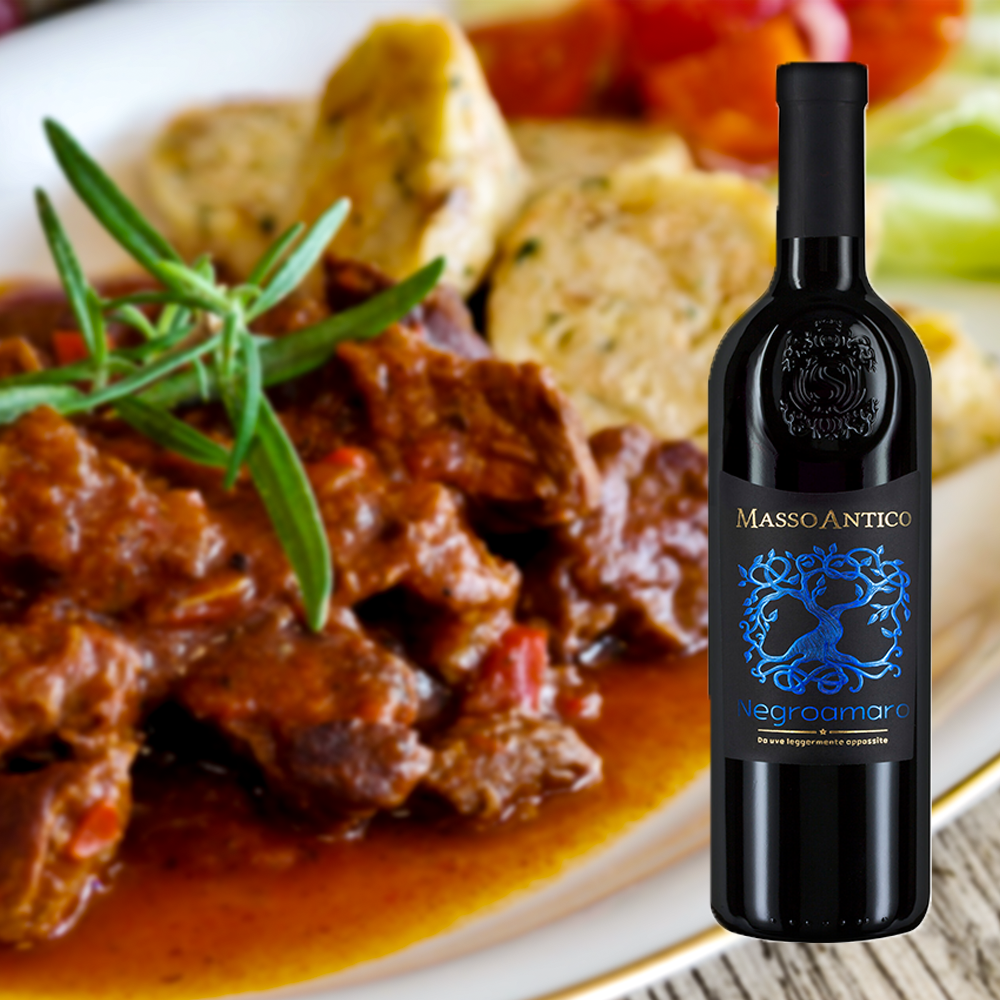 Masso Antico Negroamaro Salento, halbtrocken, 2023, 0,75l