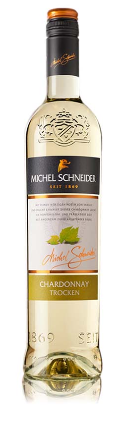 Michel Schneider Chardonnay QbA, trocken, 2021, 0,75l