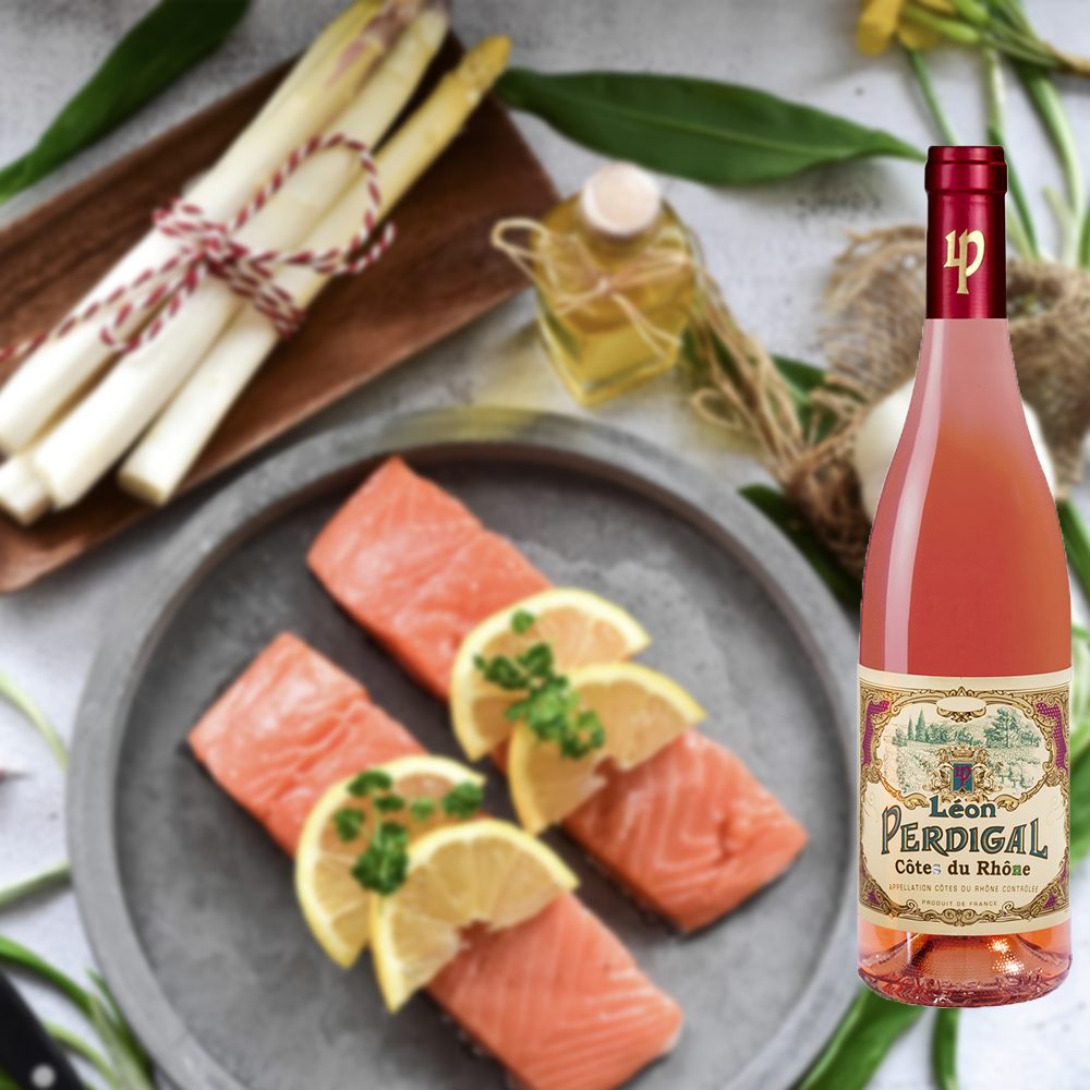 Leon Perdigal Côtes du Rhône, Rosé, trocken, 2023, 0,75l