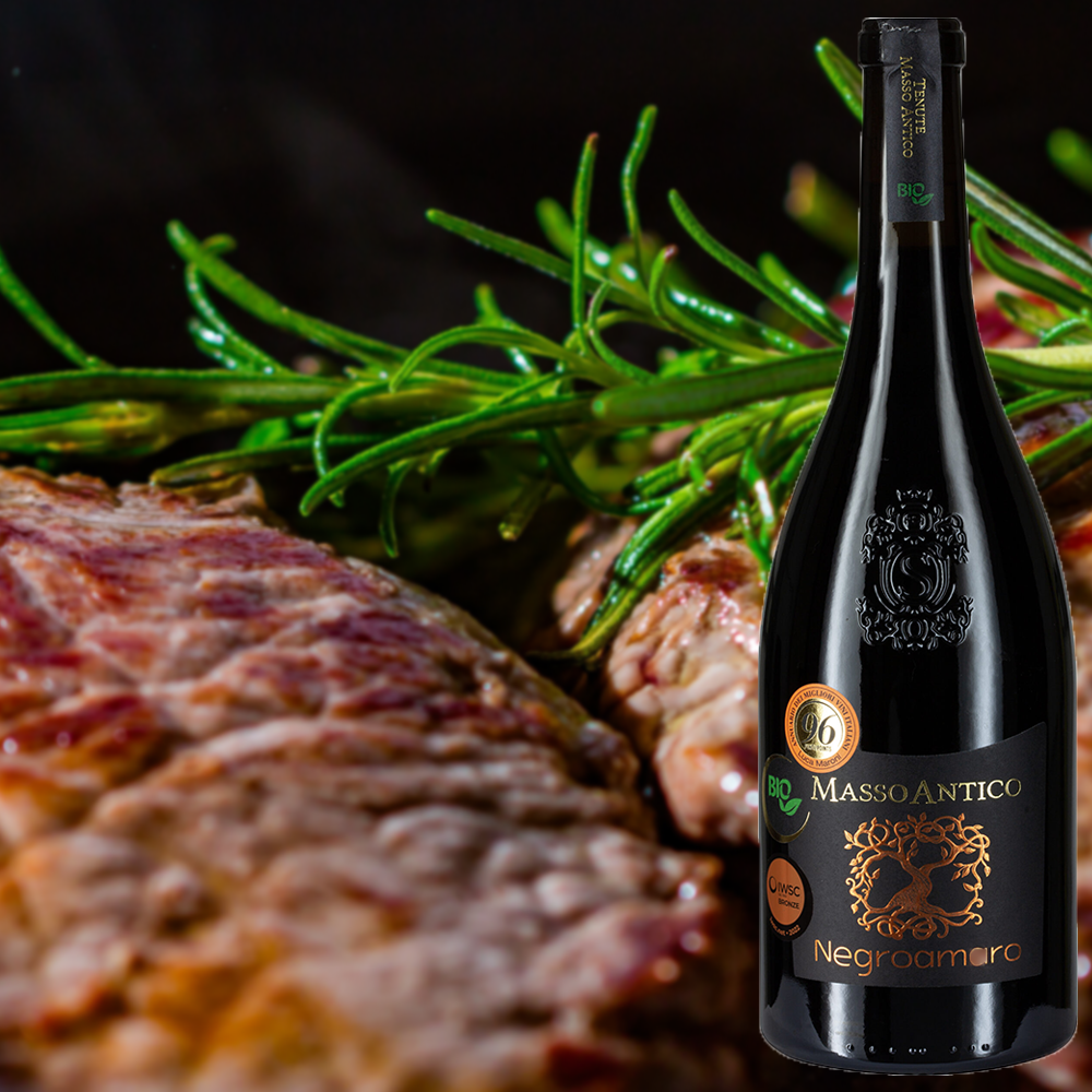 Masso Antico Negroamaro Salento, trocken, 2022, 0,75l