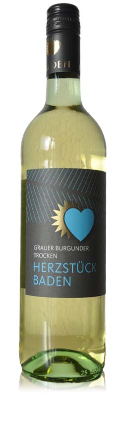 Herzstück Baden Grauburgunder, trocken, 2022, 0,75l
