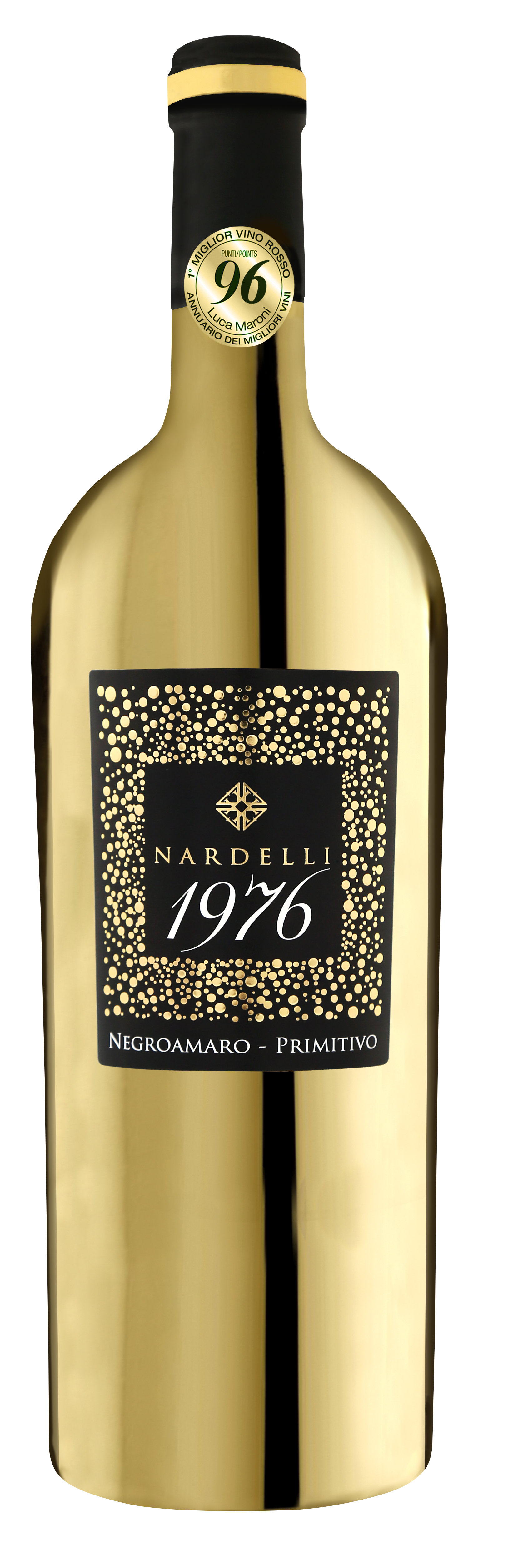 Nardelli 1976 Gold Edition Magnum Negroamaro Primitivo, halbtrocken, 2022, 1,5l