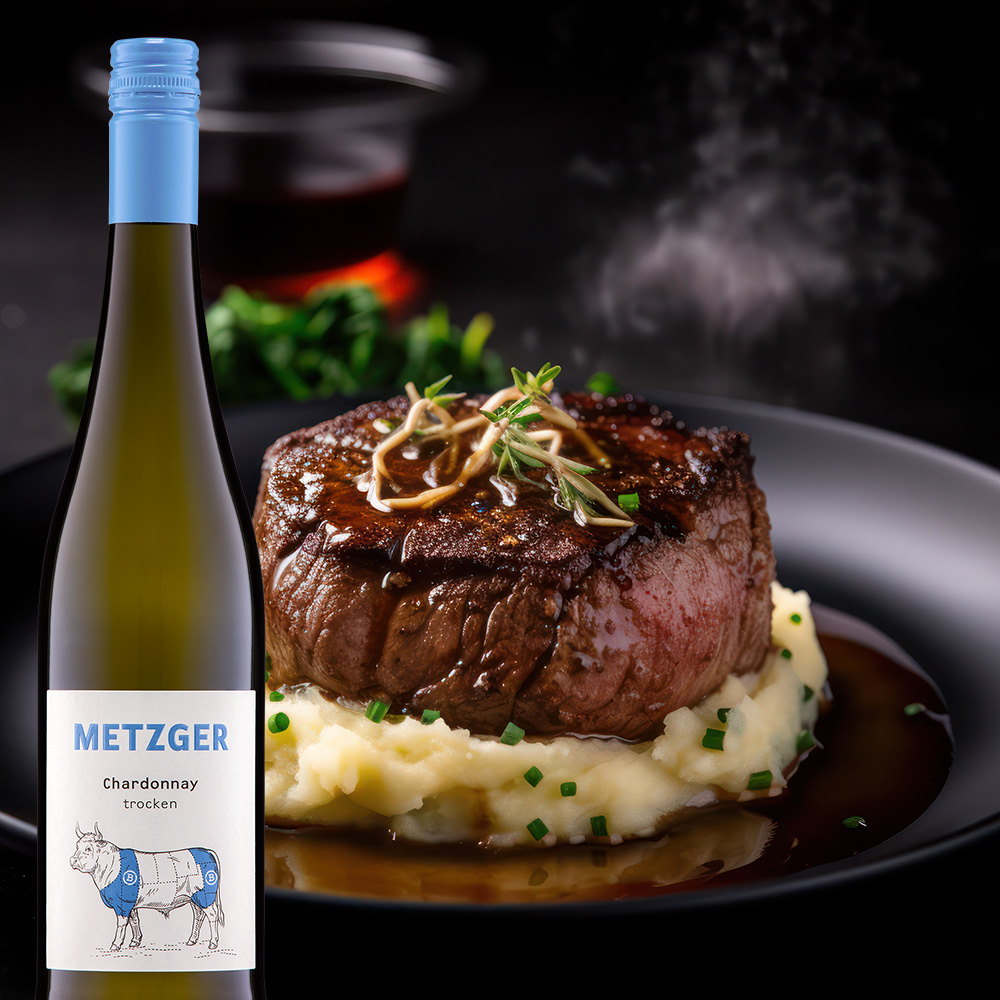 Weingut Metzger Chardonnay, trocken, 2022, 0,75l