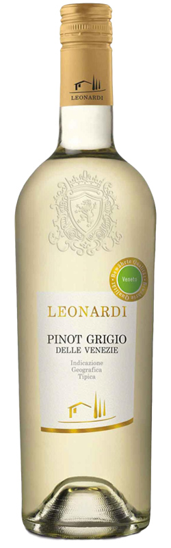 Leonardi Pinot Grigio DOC, trocken, 2021, 0,75l