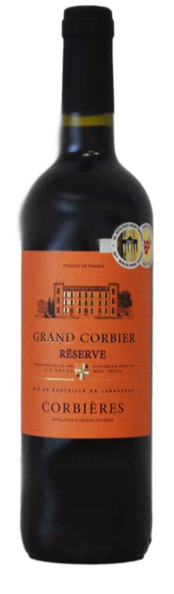 Grand Corbier Réserve Corbieres AOC, trocken, 2020, 0,75l