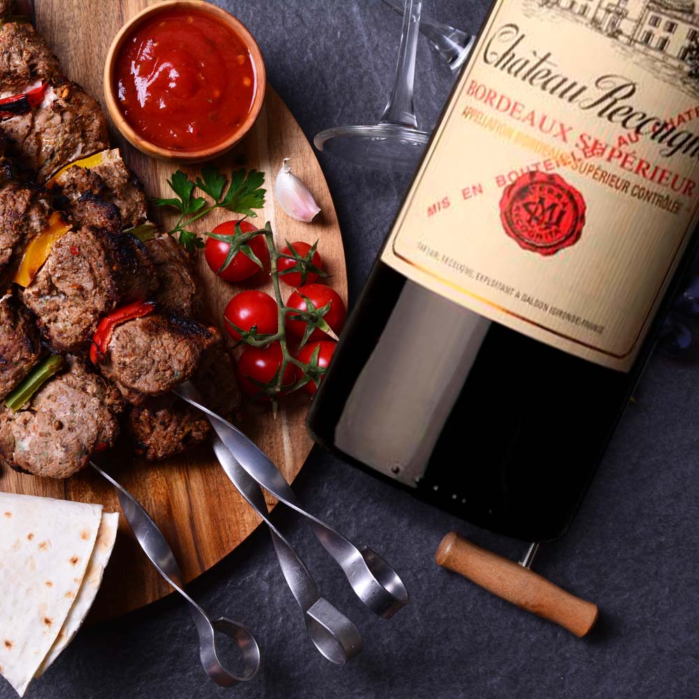 Château Recougne Bordeaux Supérieur AOC, trocken, 2021, 0,75l