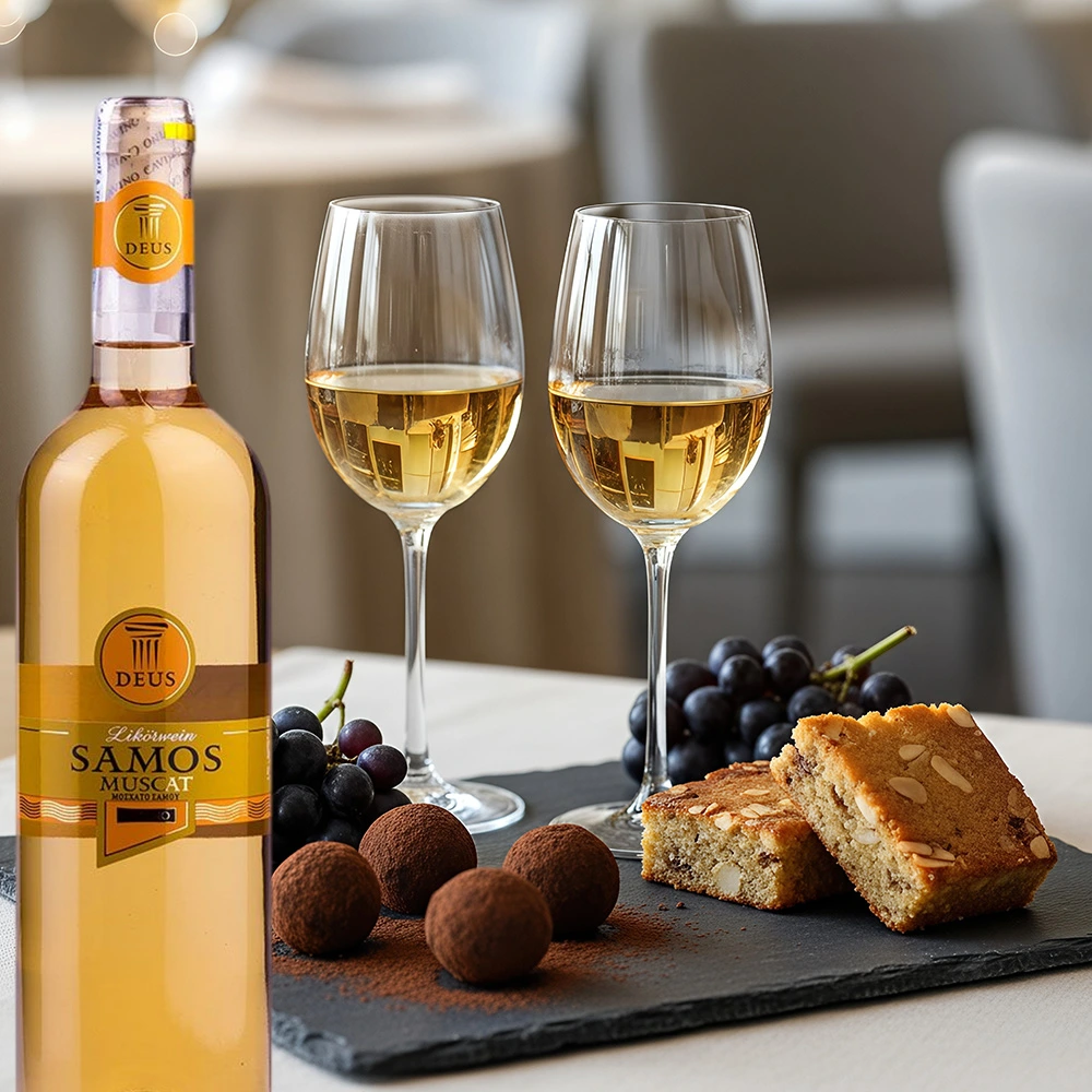 Cavino Deus Muscat Samos, süß, 0,75l