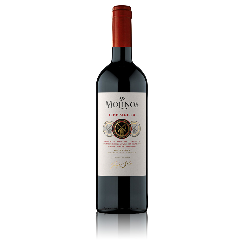 Los Molinos Tempranillo La Mancha, trocken, 0,75l