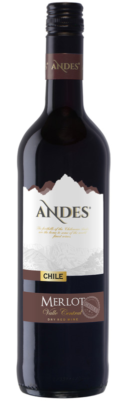 Andes Merlot, trocken, 2021, 0,75l