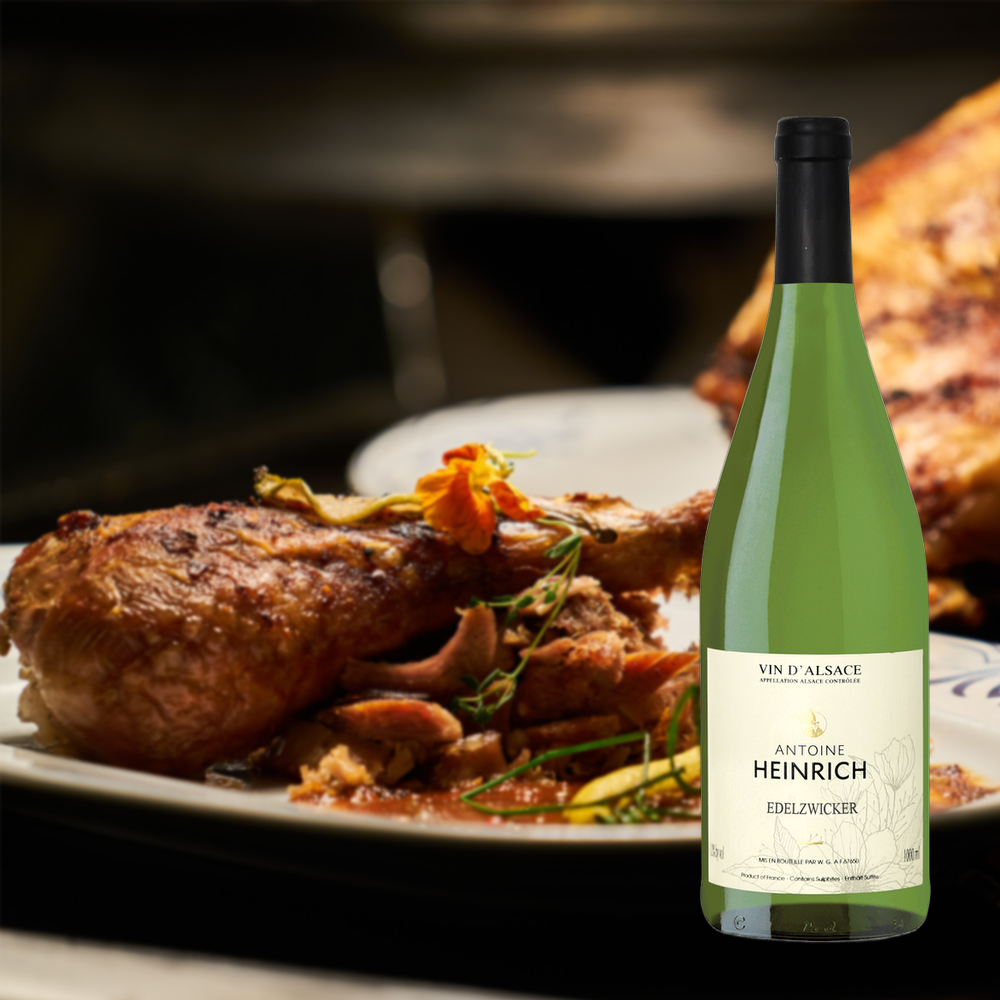 Vin D'Alsace, Antoine Heinrich Edelzwicker, trocken, 2023, 1,0l