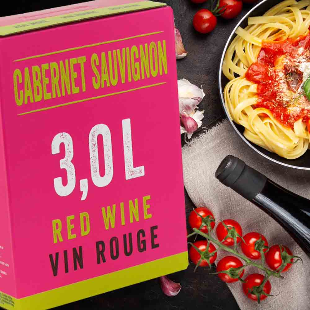Neon Cabernet Sauvignon, trocken, 3 Liter Bag-in-Box