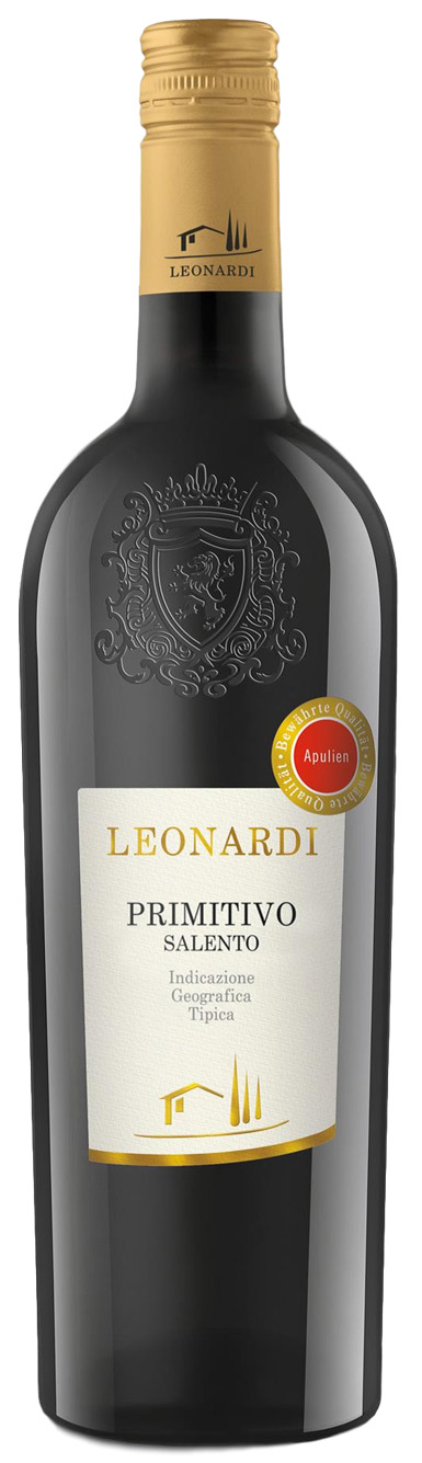 Leonardi Primitivo Puglia, trocken, 2020, 0,75l