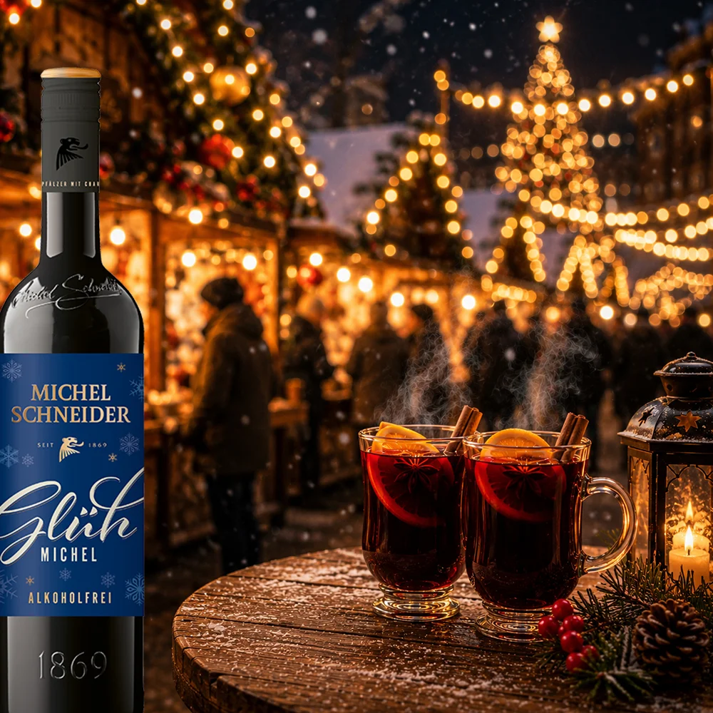 Michel Schneider Glühmichel Rot, alkoholfrei, 0,75l