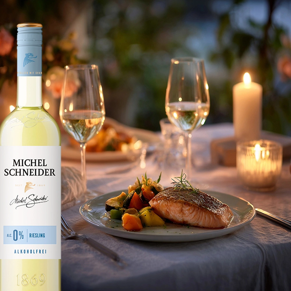 AKTIONSWEIN 3: Michel Schneider Riesling, alkoholfrei, sortenreines Weinpaket (6x0,75l)