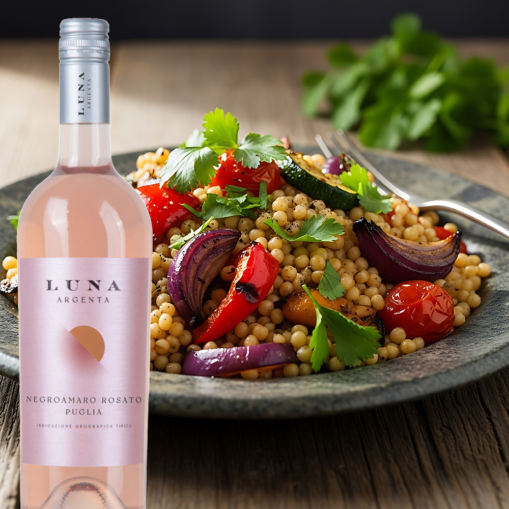 Luna Argenta Negroamaro Rosato IGT, halbtrocken, 2024, 0,75l