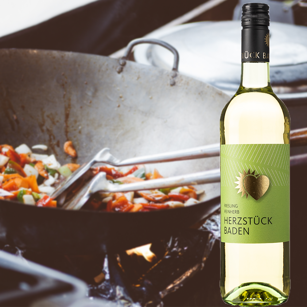 Herzstück Baden Riesling, feinherb, 2023, 0,75l