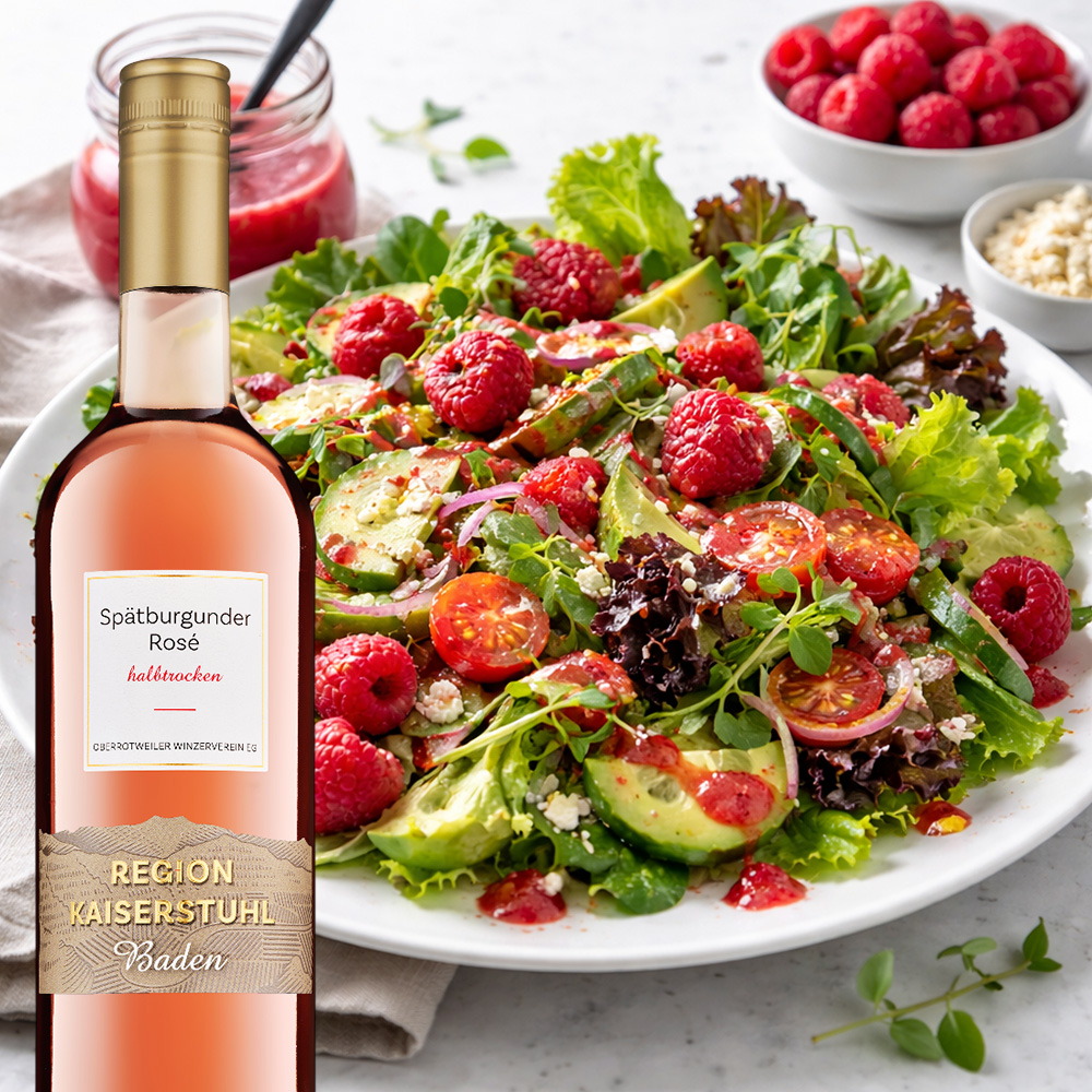 Kaiserstühler Spätburgunder Rosé, halbtrocken, 2024, 0,75l