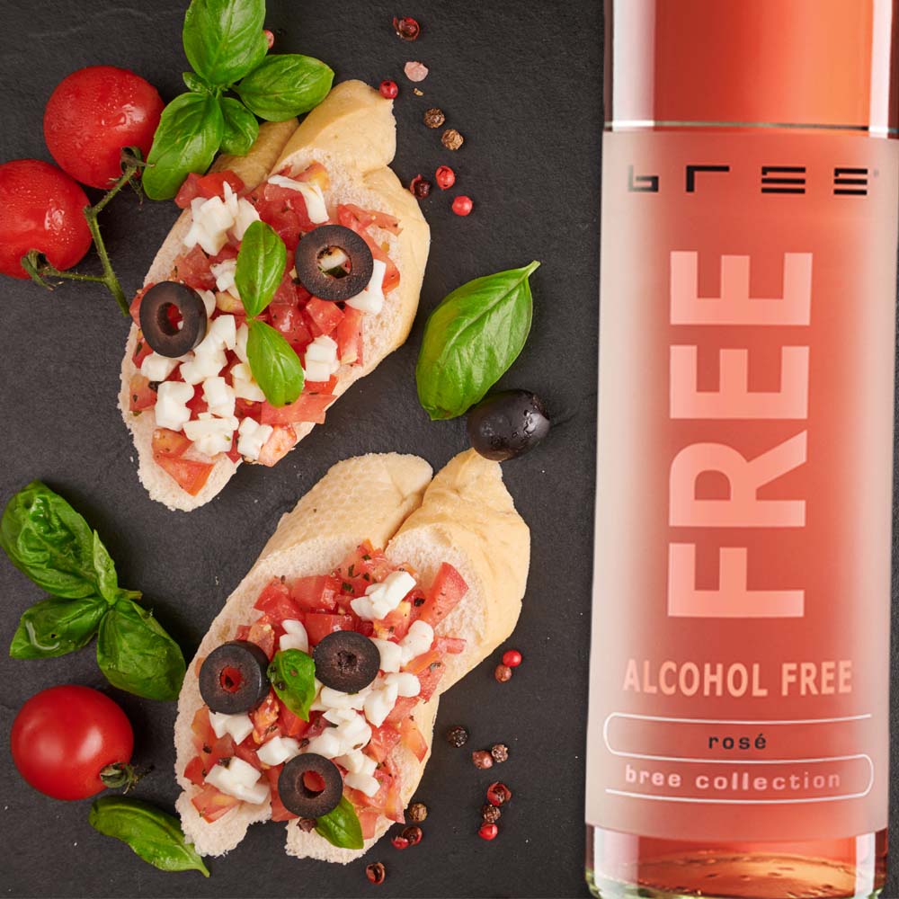 Bree Free Rosé, alkoholfrei, 0,75l