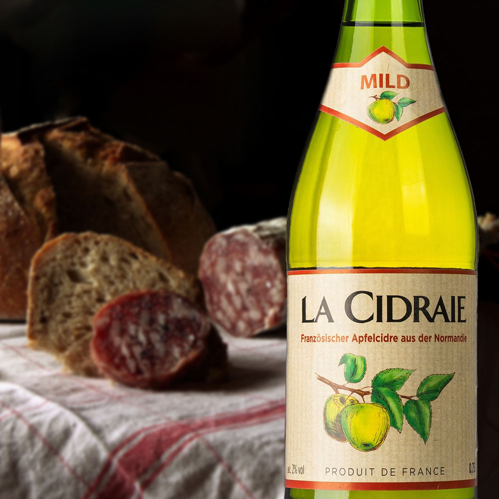 La Cidraie Cidre mild, lieblich, 0,75l