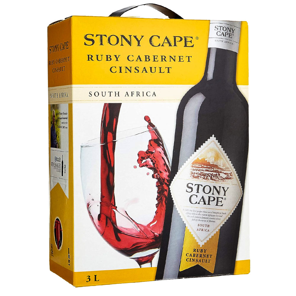 Stony Cape Ruby Cabernet Cinsault, trocken, Bag-in-Box, 3,0l