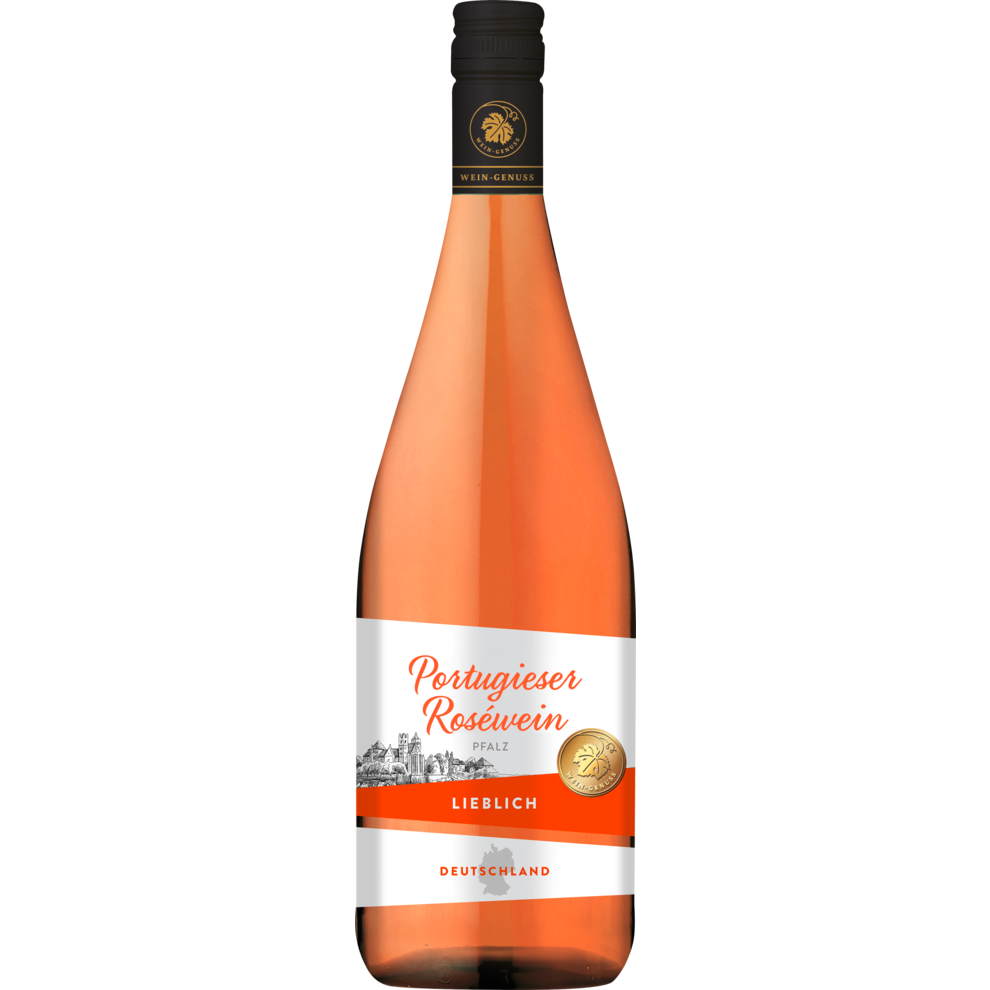 Wein-Genuss Portugieser Roséwein, lieblich, 2023, 0,75l