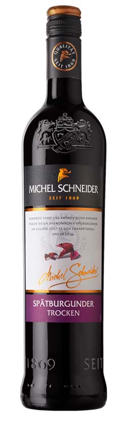 Michel Schneider Spätburgunder QbA, trocken, 2021, 0,75l