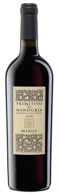 Mirus Primitivo di Manduria, trocken, 2021, 0,75l