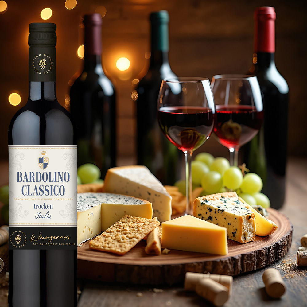 Wein-Genuss Bardolino Classico DOC, trocken, 2024, 0,75l