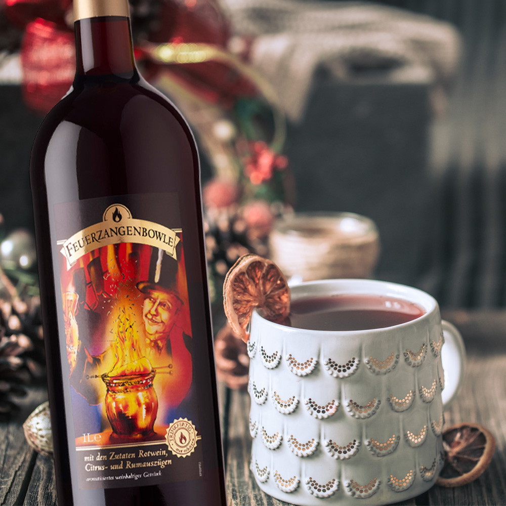 Feuerzangenbowle Glühwein Rot, 1,0l