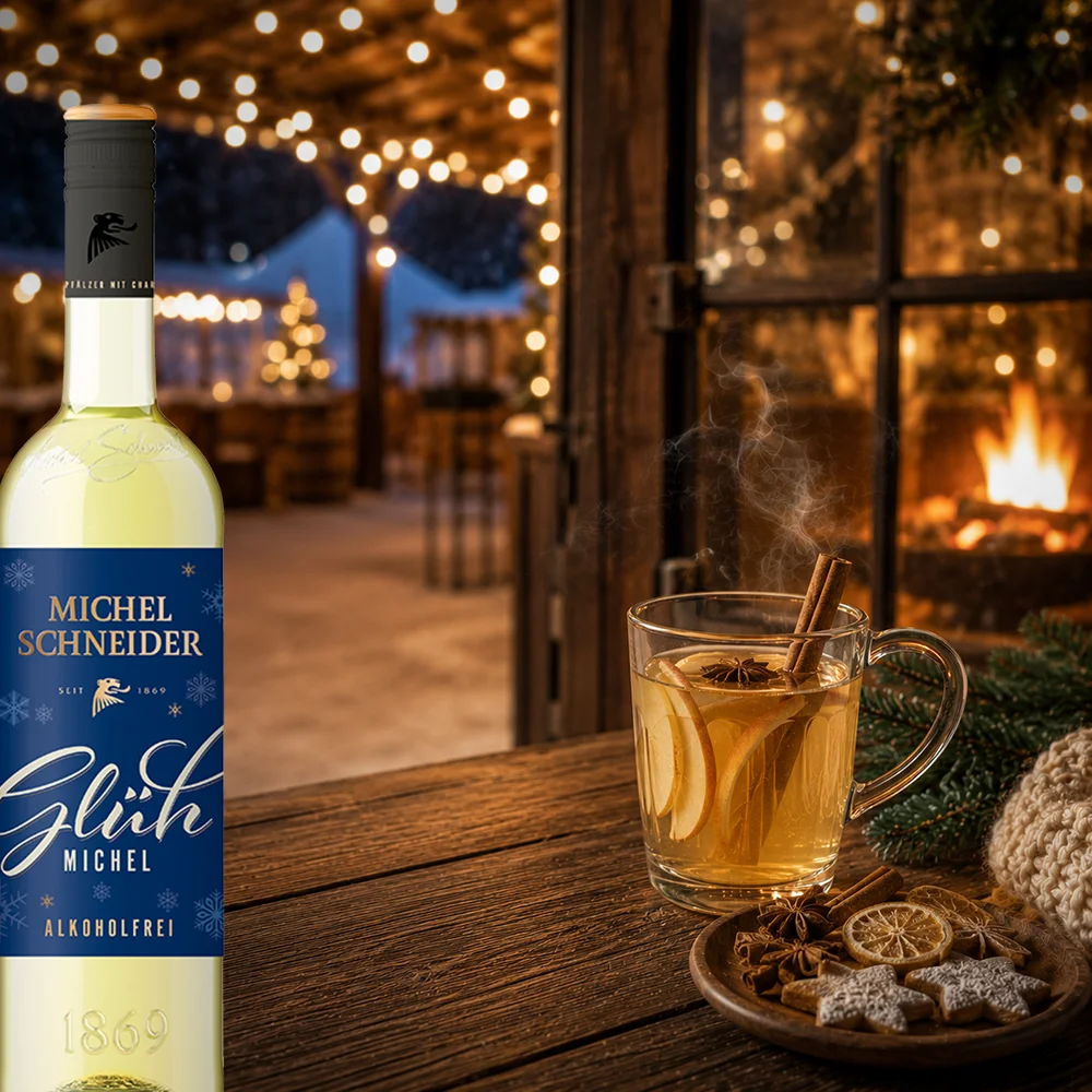 Michel Schneider Glühmichel Weiß, alkoholfrei, 0,75l