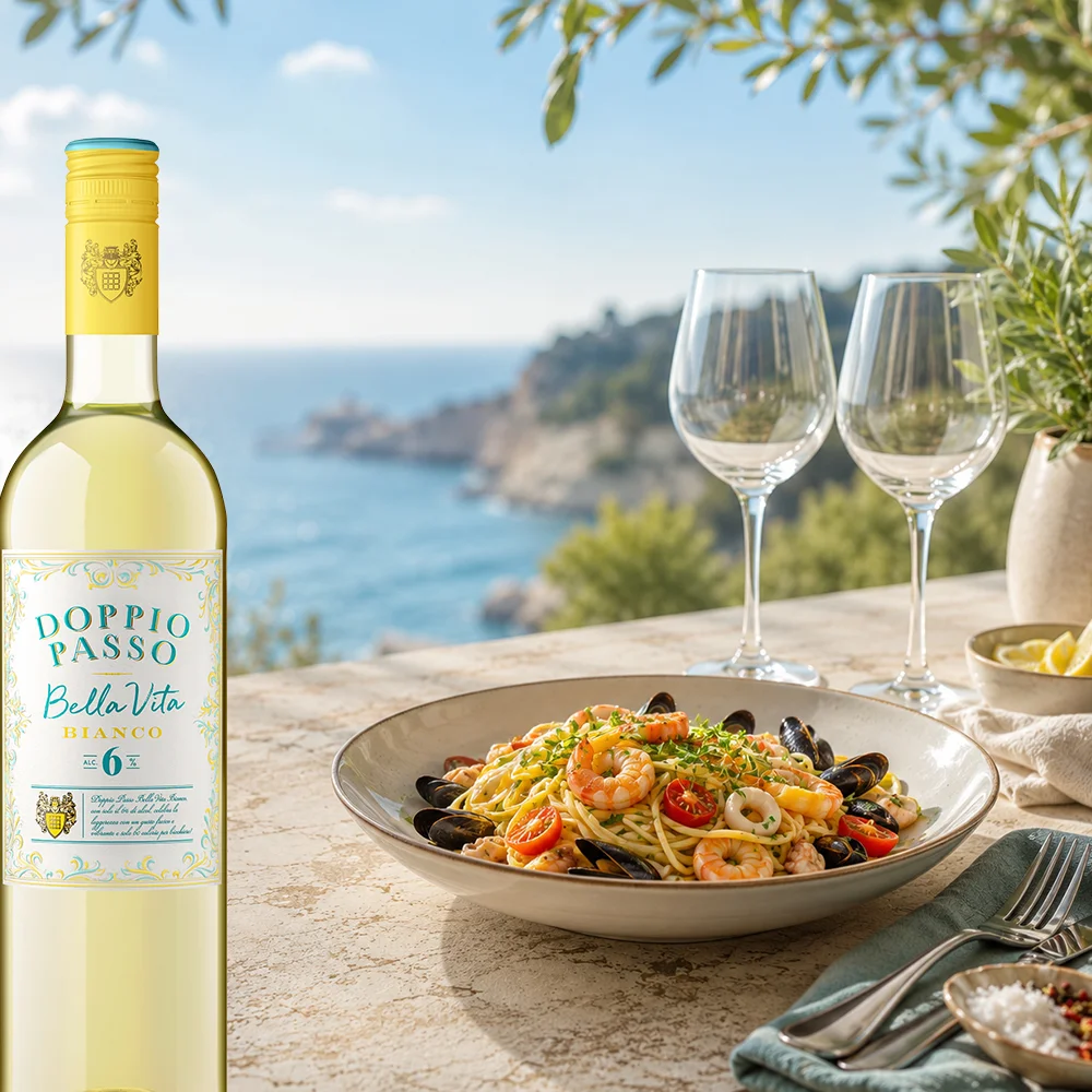 Doppio Passo Bella Vita Bianco, lieblich, 0,75l