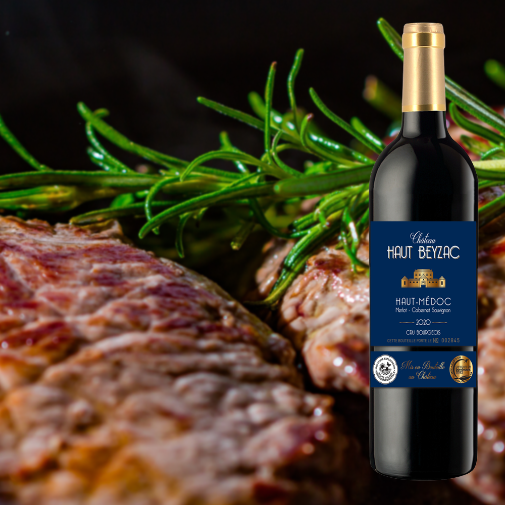 Château Haut Beyzac Cru Bourgeois, trocken, 2020, 0,75l